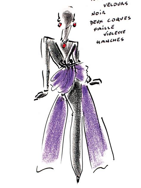 givenchy sketches|Givenchy fashion history.